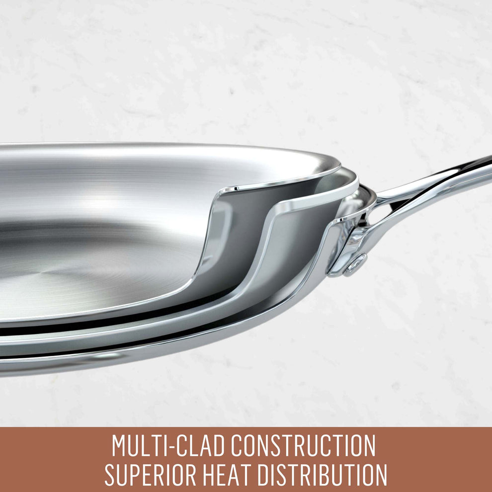 Essteele Eternita Clad Stainless Steel Induction Covered Stockpot 26cm/7.6L