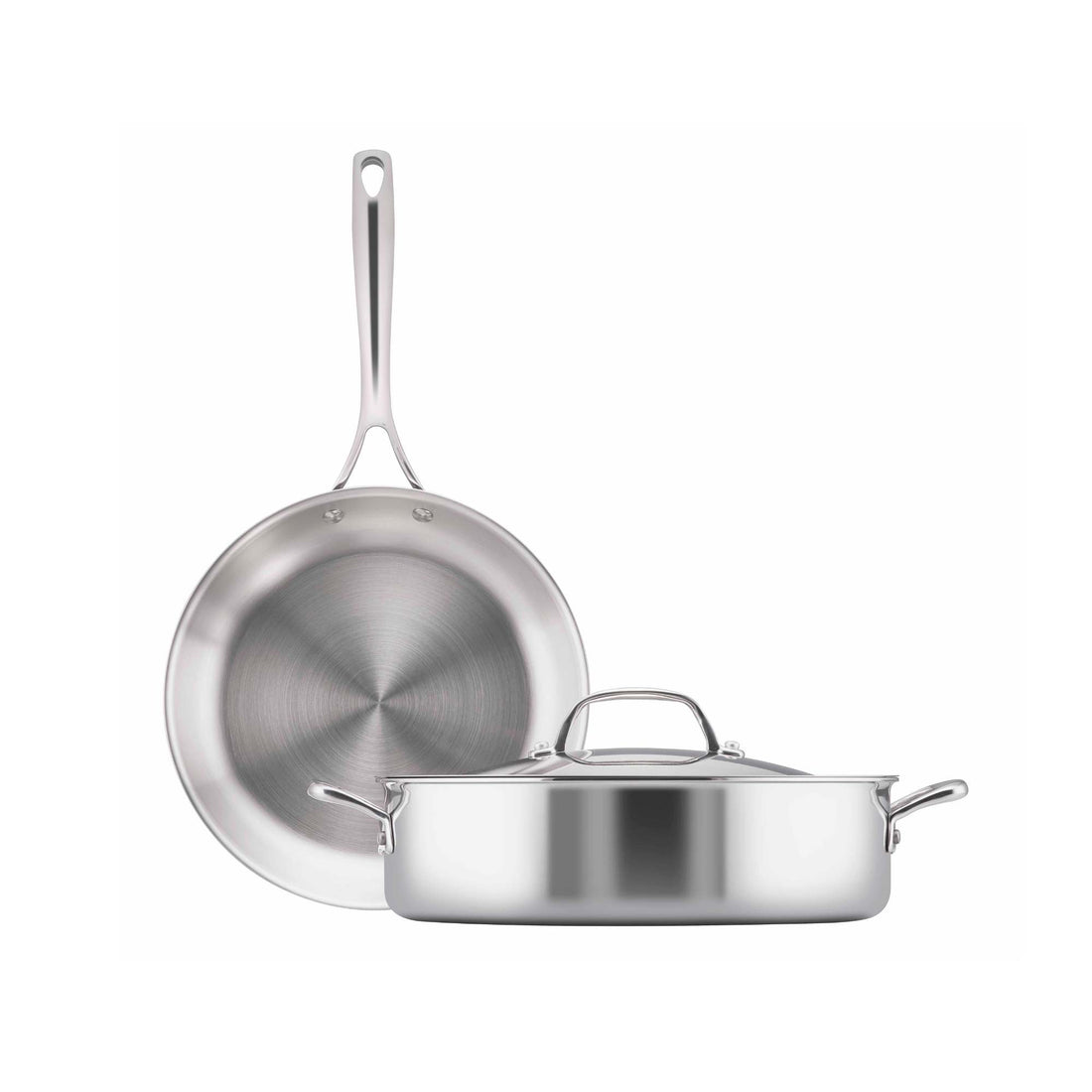 Essteele Eternita Clad Stainless Steel Induction 2 Piece Cookware Set