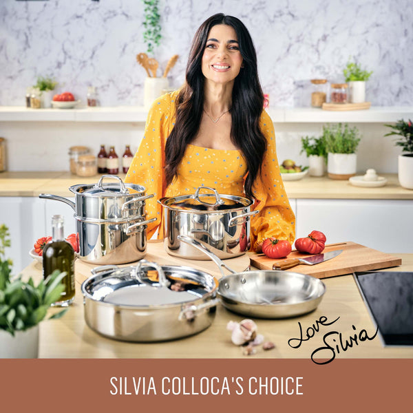 Essteele Eternita Clad Stainless Steel Induction 2 Piece Cookware Set