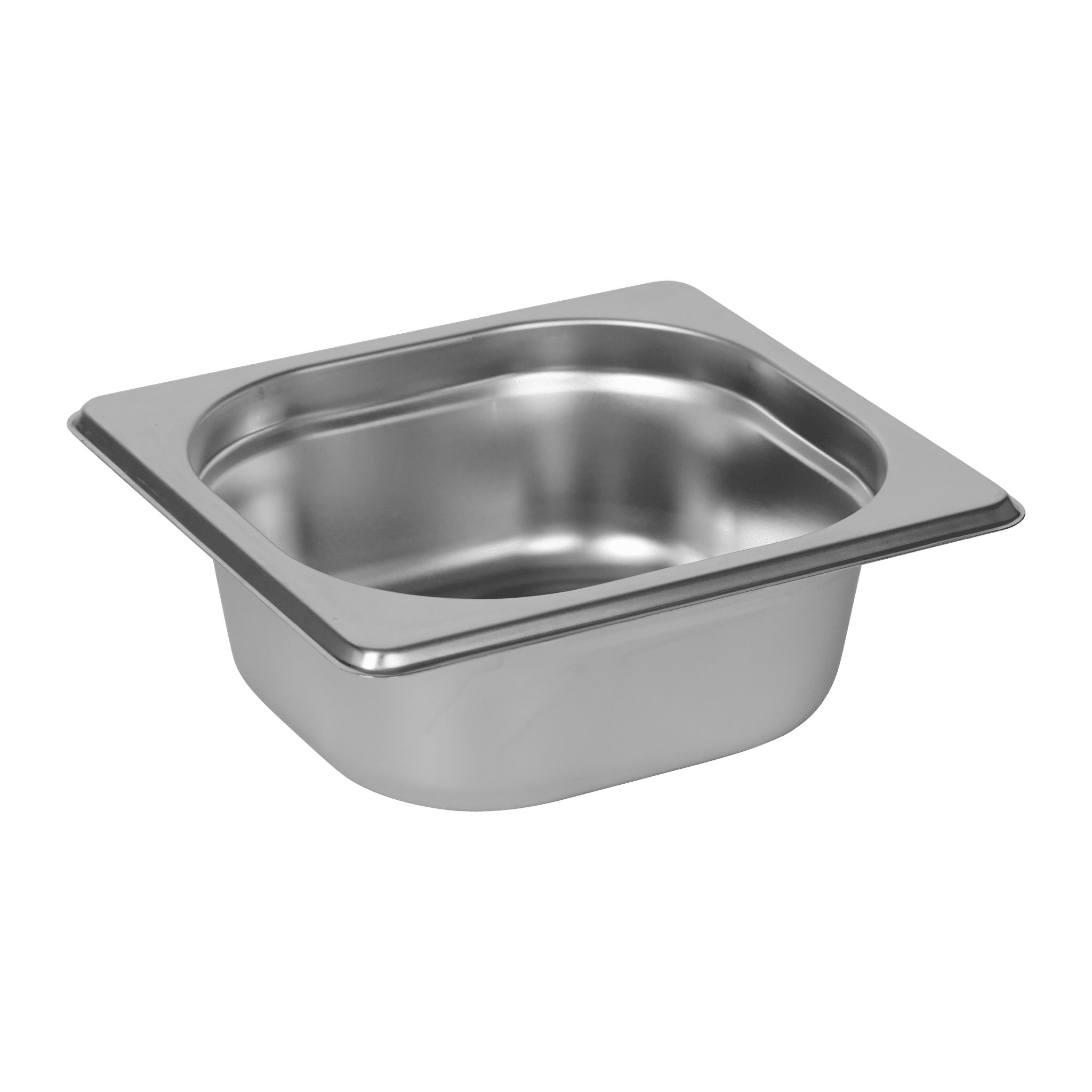 KH Classik Chef Gn Euro Food Pan Anti-Jam 1/6 x 65mm S/Steel
