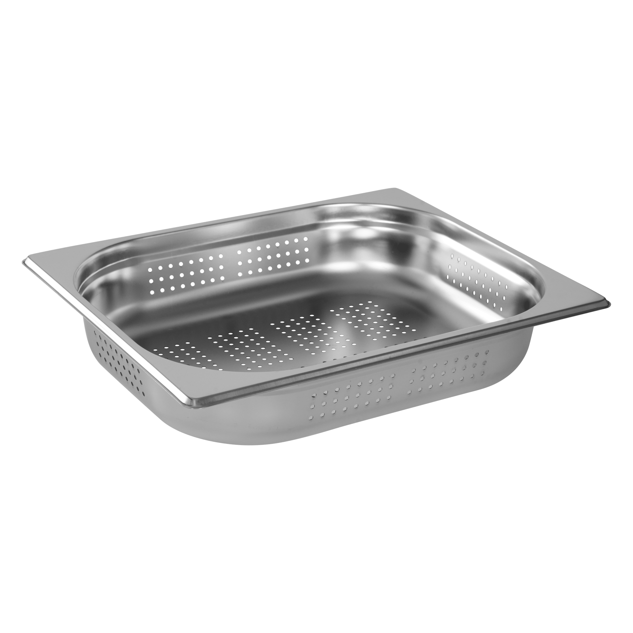 KH Classik Chef Gn Euro Food Pan Anti-Jam 1/2 x 65mm S/Steel Perforated