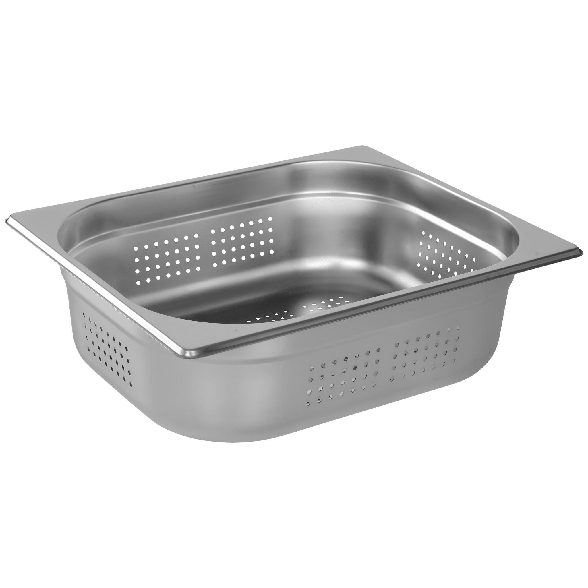 KH Classik Chef Gn Euro Food Pan Anti-Jam 1/2 x 100mm S/Steel Perforated