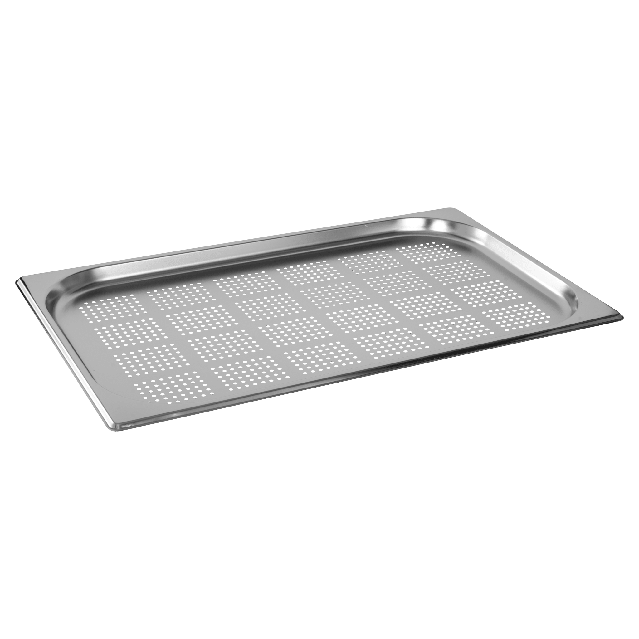 KH Classik Chef Gn Euro Food Pan Anti-Jam Full Size 1/1 x 20mm S/Steel Perforated