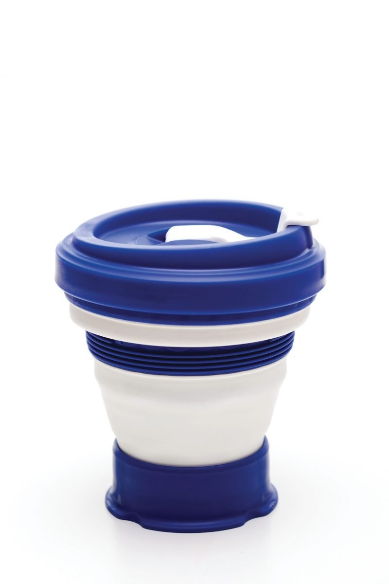 Evo Eco-Friendly Collapsible Cup Blueberry (Single)