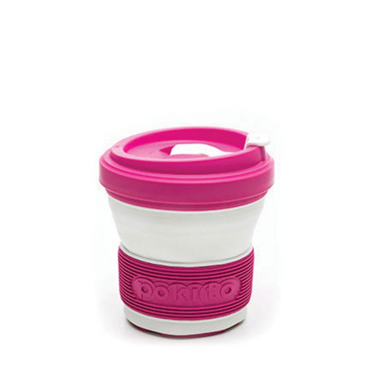 Evo Eco-Friendly Collapsible Cup Raspberry (Single)