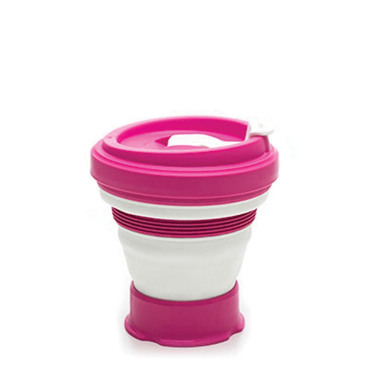Evo Eco-Friendly Collapsible Cup Raspberry (Single)