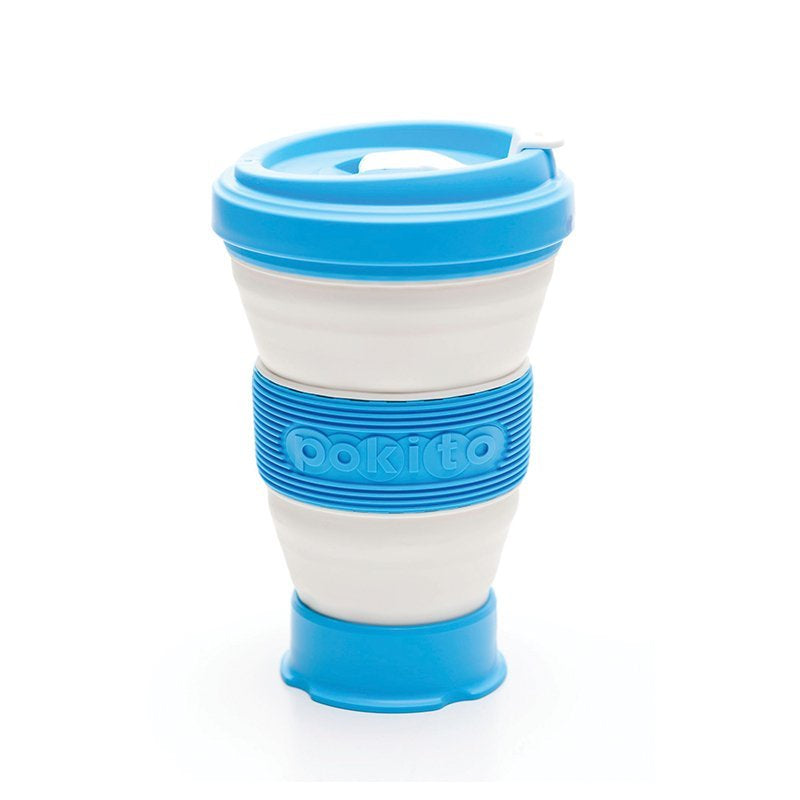 Evo Eco-Friendly Collapsible Cup Sky Blue (Single)