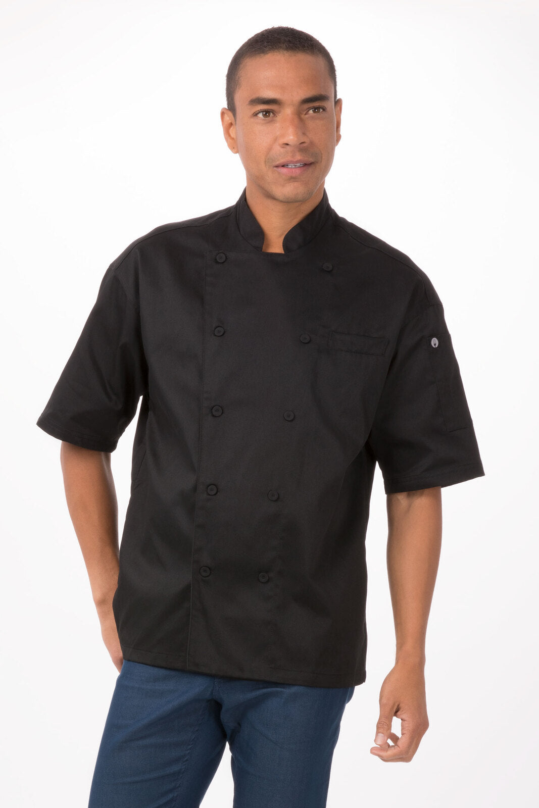 Chef Works Palermo Executive Chef Jacket - Black