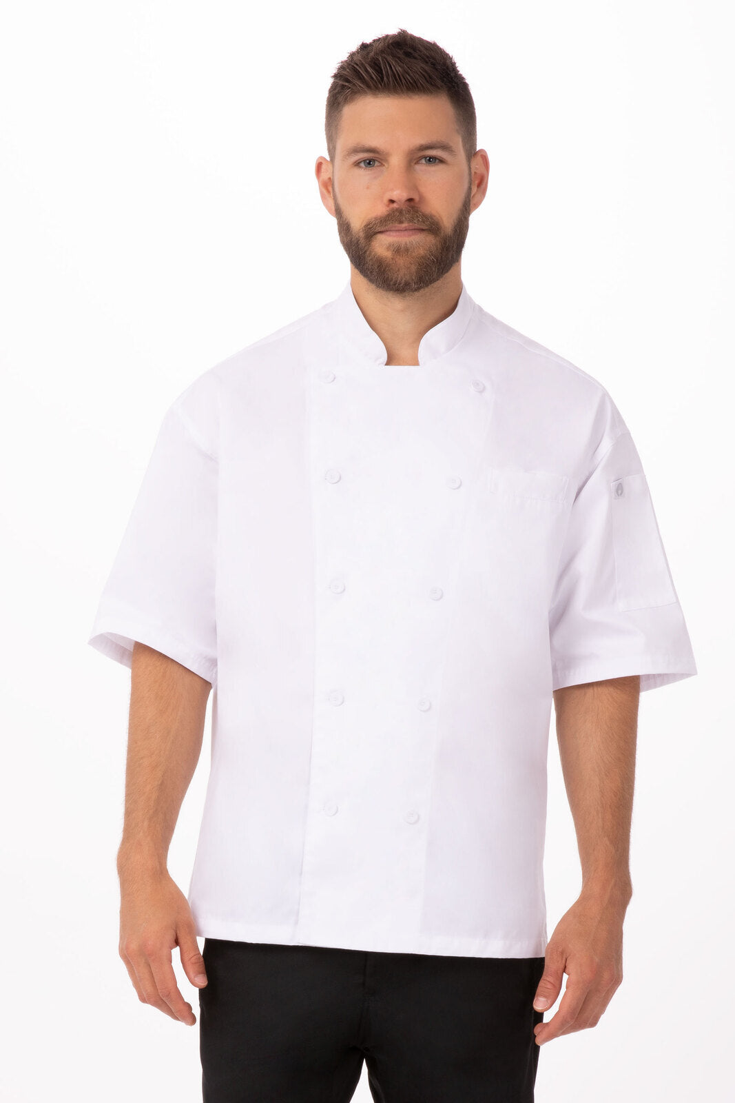 Chef Works Palermo Executive Chef Jacket - White