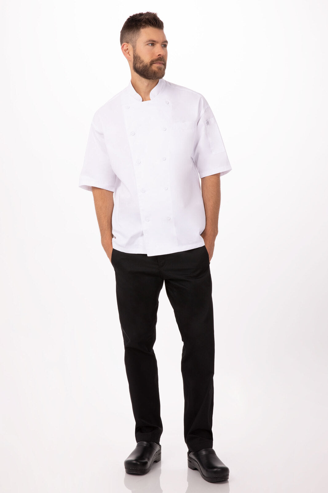 Chef Works Palermo Executive Chef Jacket - White