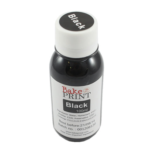 Bake Print Epson Edible Ink Refill Bottle Black 100ml