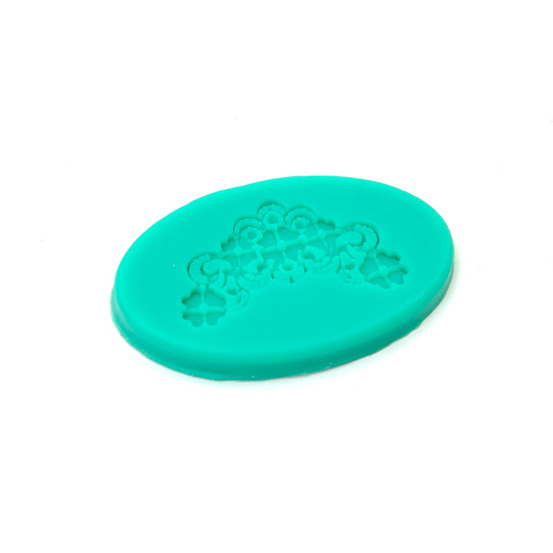 Bake Group Silicone Mould Floral Embroidery
