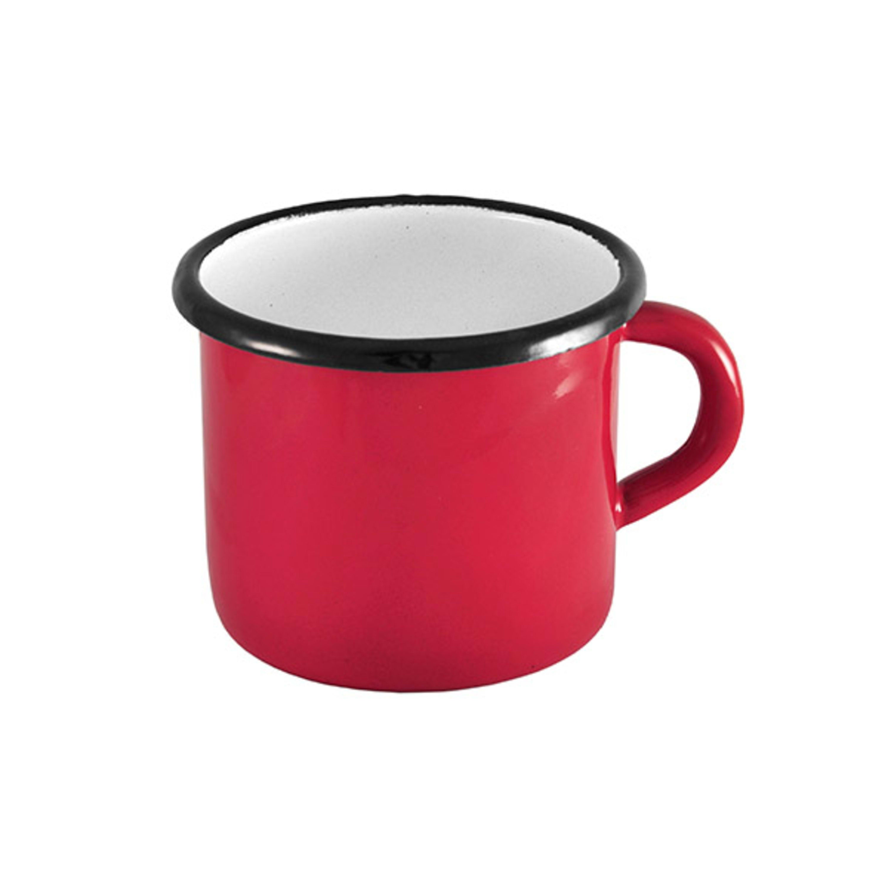 Urban Style Enamelware Mug 400ml - Red