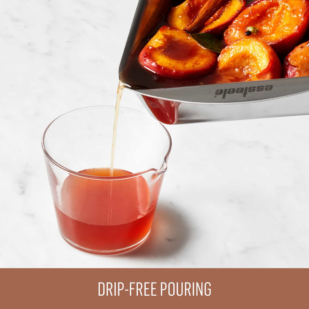 Essteele Clad Stainless Steel 20.5X20.5X5cm Square Roasting Pan