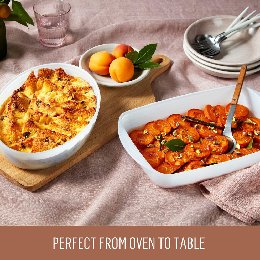 Essteele Glass Ceramic Nonstick Ovenware 2.3L Rectangular Dish