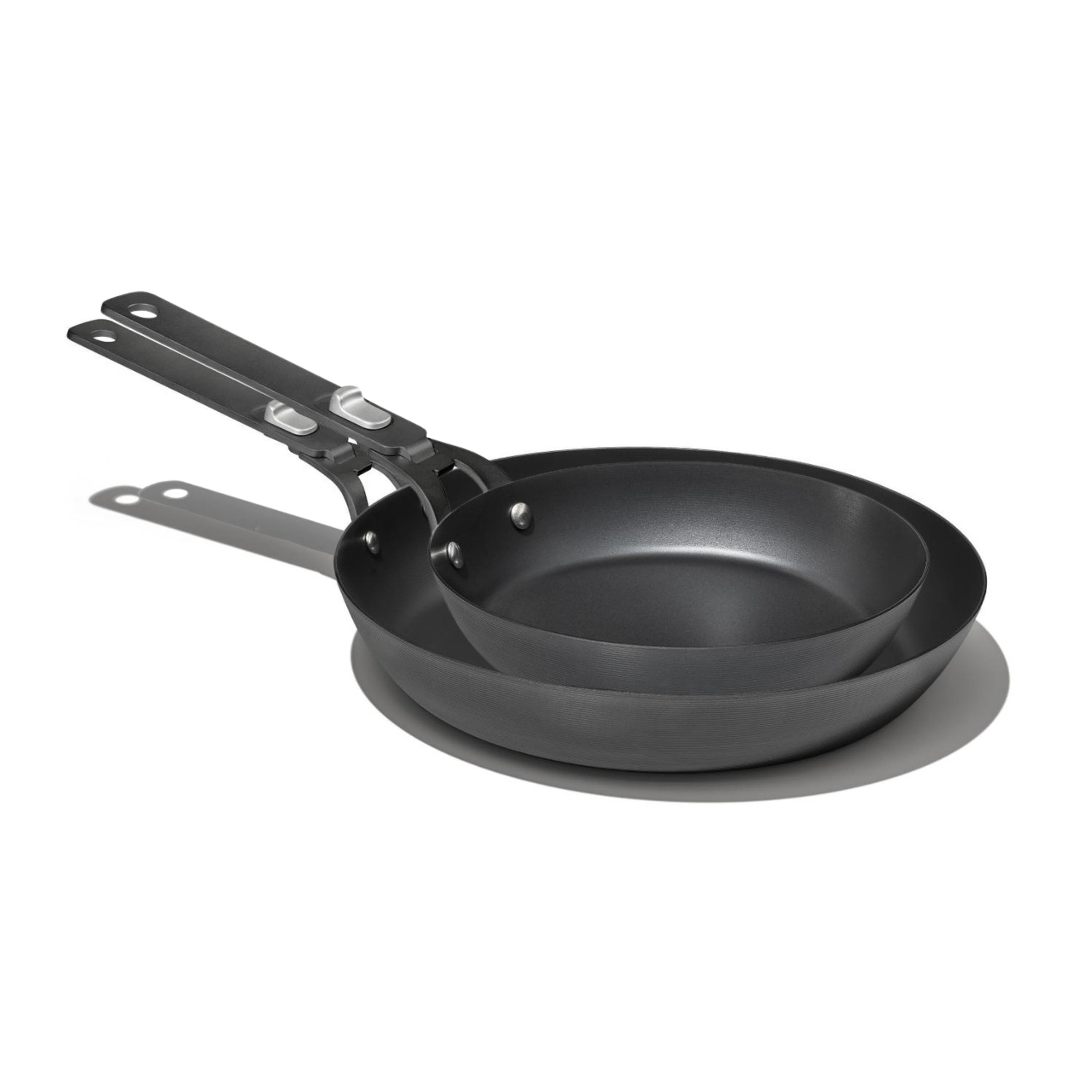 OXO Outdoor Everyday Skillet Duo – 20cm & 26cm Carbon Steel Pans