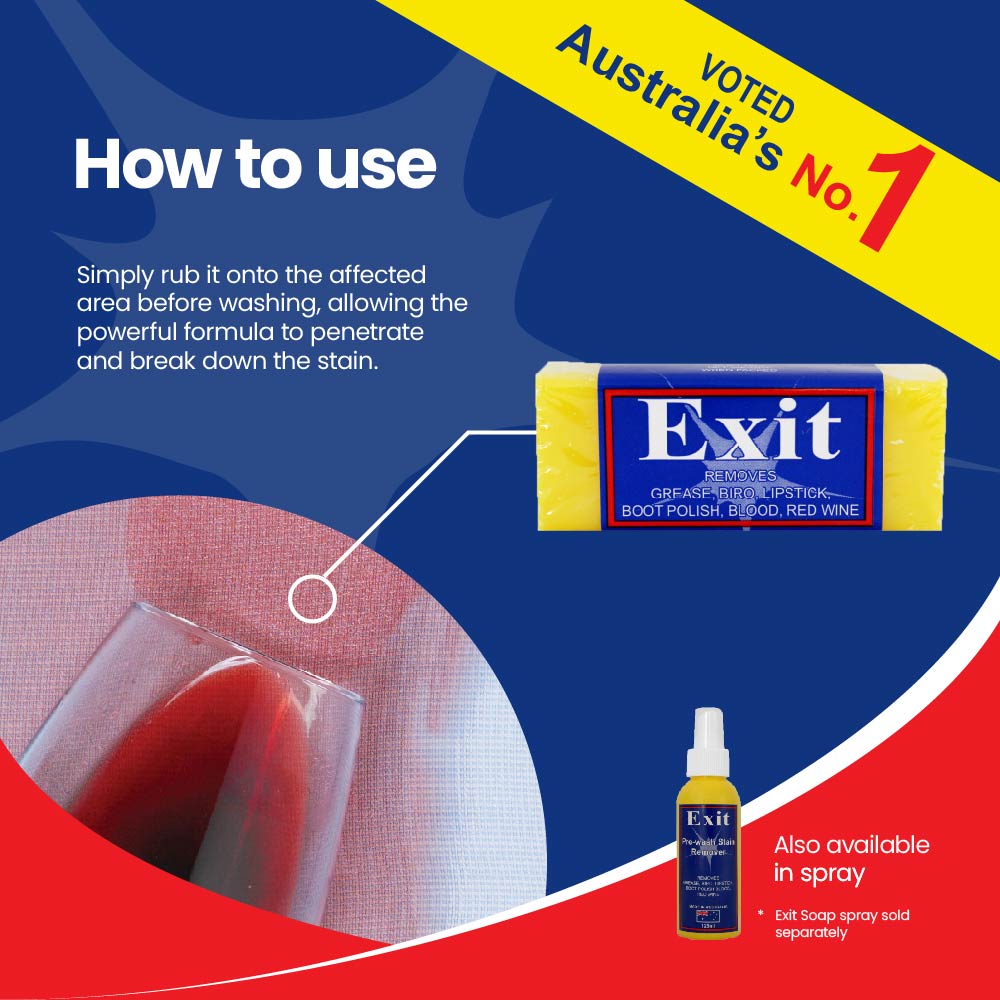 Exit Soap Stain Remover