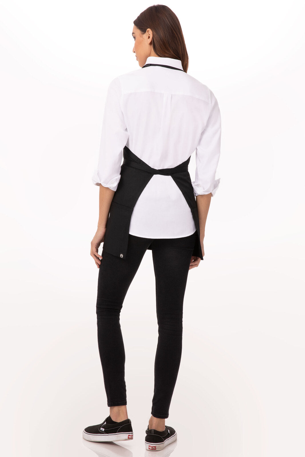 Chef Works Three Pocket Apron - Black