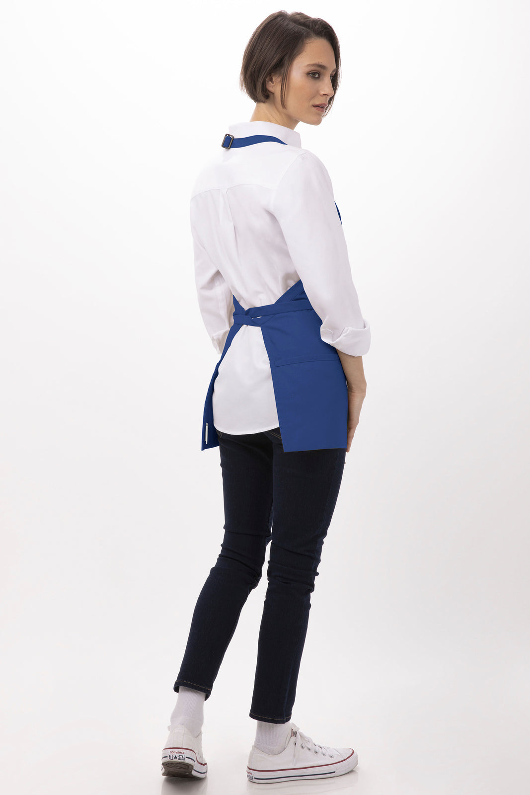 Chef Works Three Pocket Apron - Royal