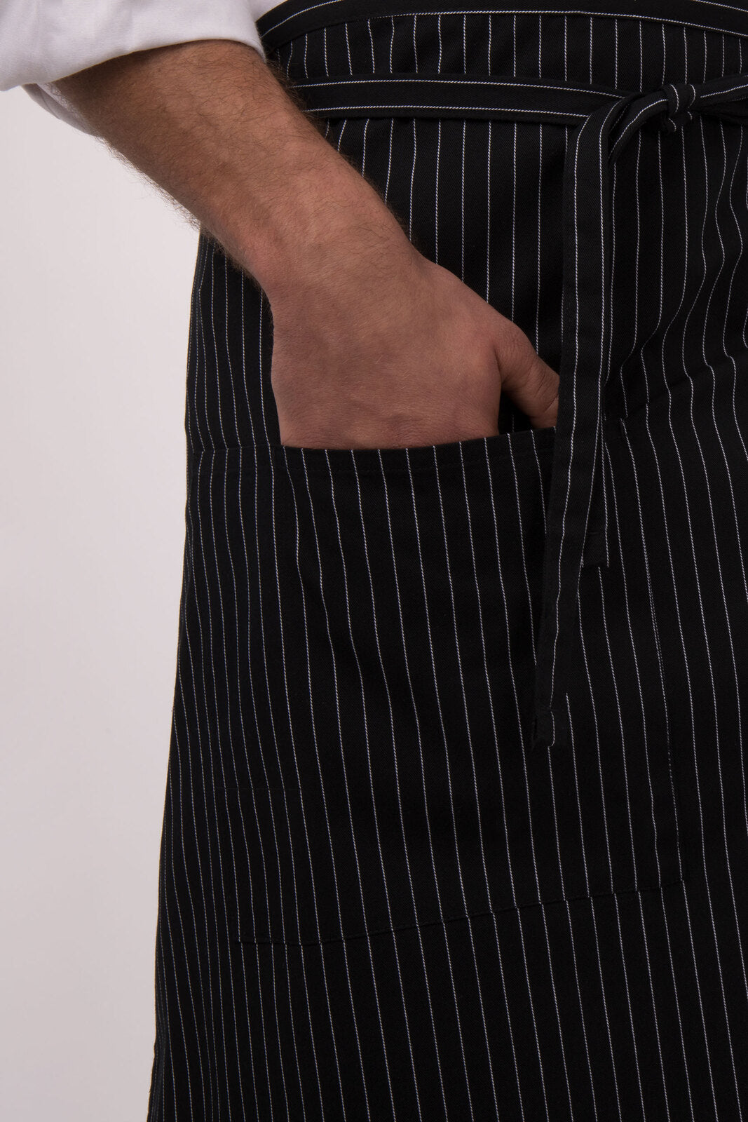 Chef Works Bistro Apron - Black/White