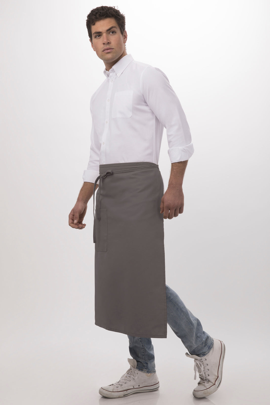 Chef Works Bistro Apron - Slate