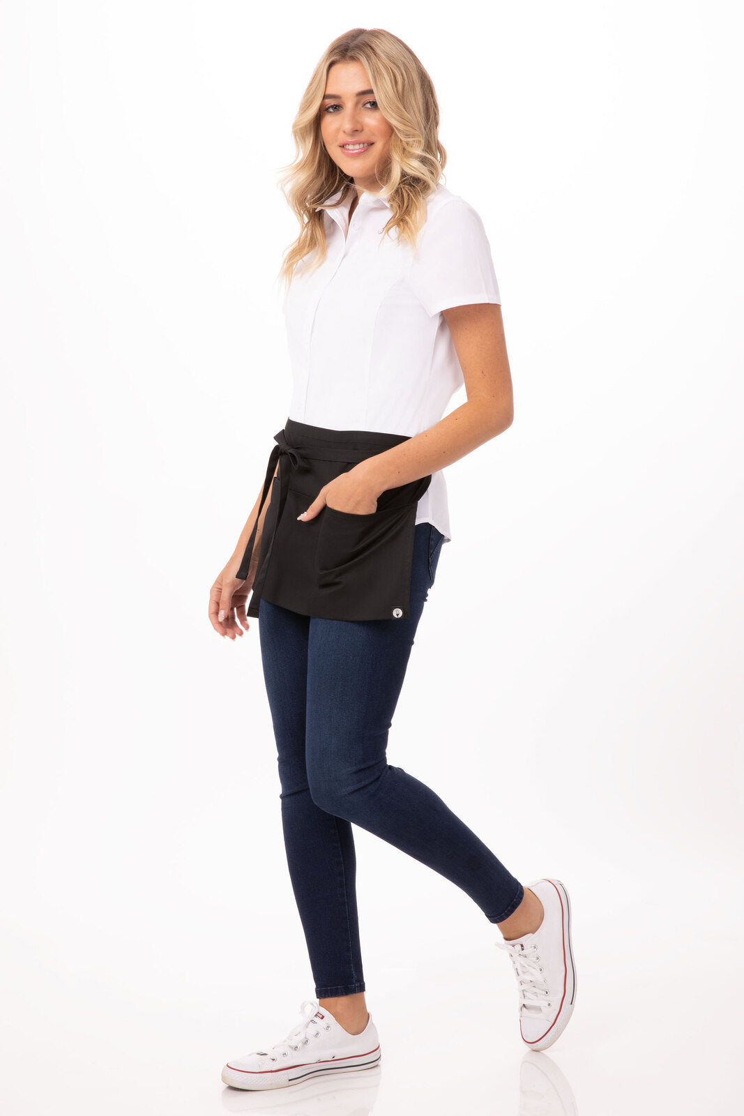 Chef Works Waist Apron - Black