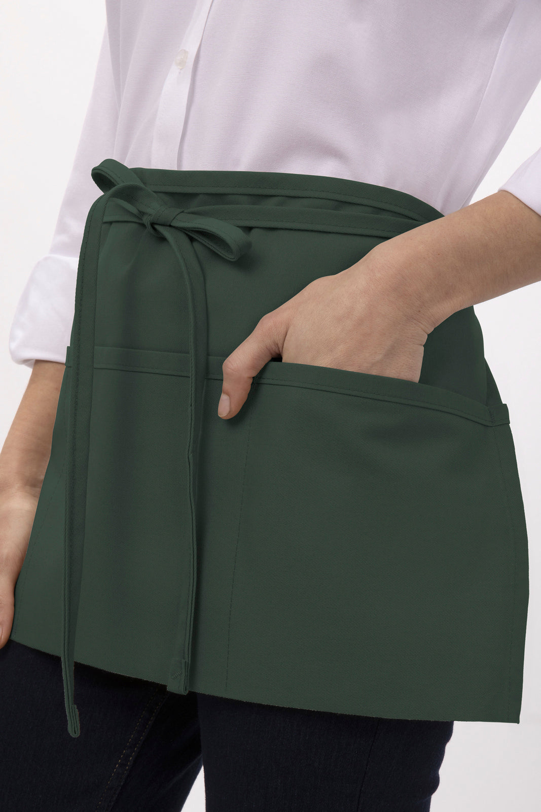 Chef Works Waist Apron - Hunter Green