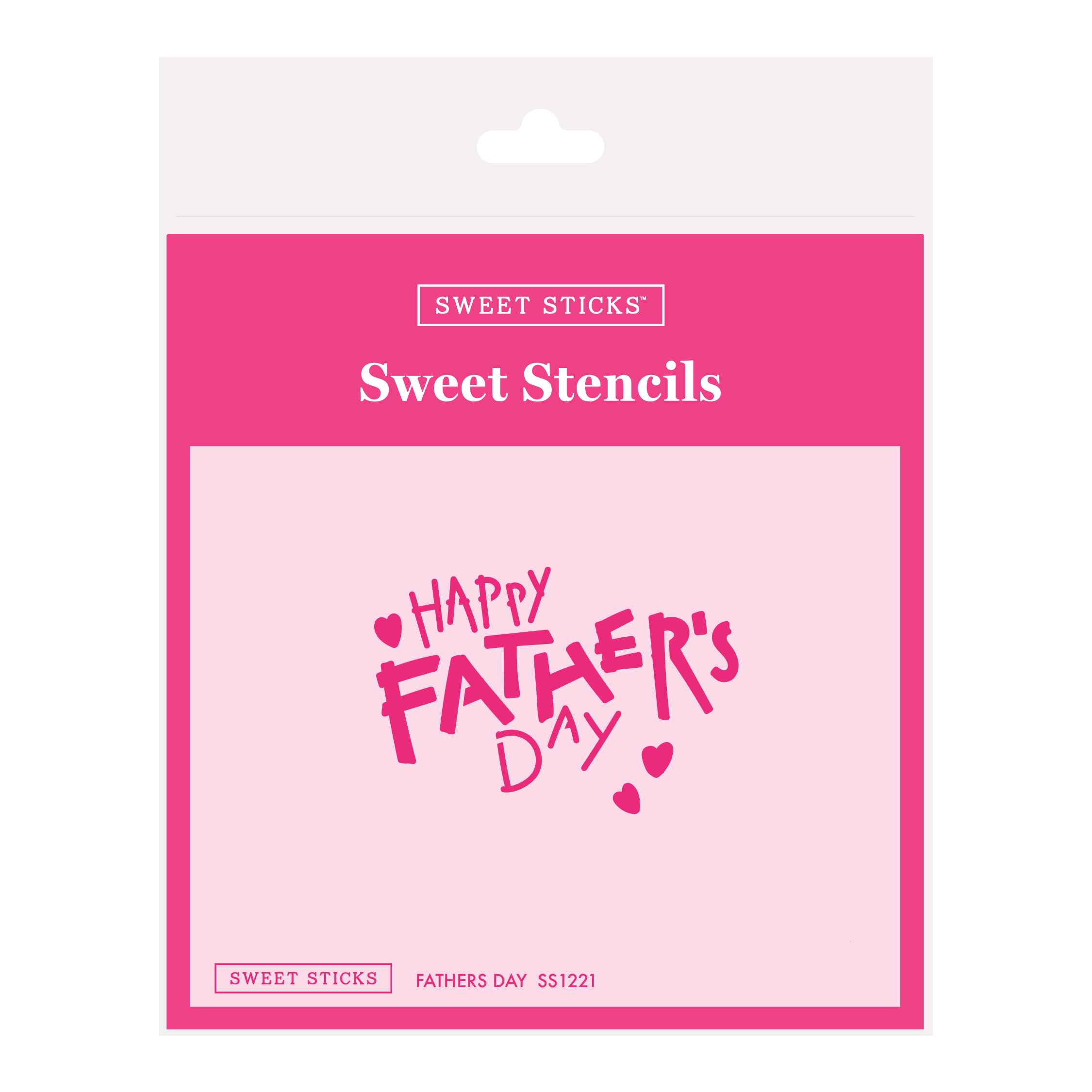 SWEET STICKS Sweet Stencils Father's Day Range - SS1221