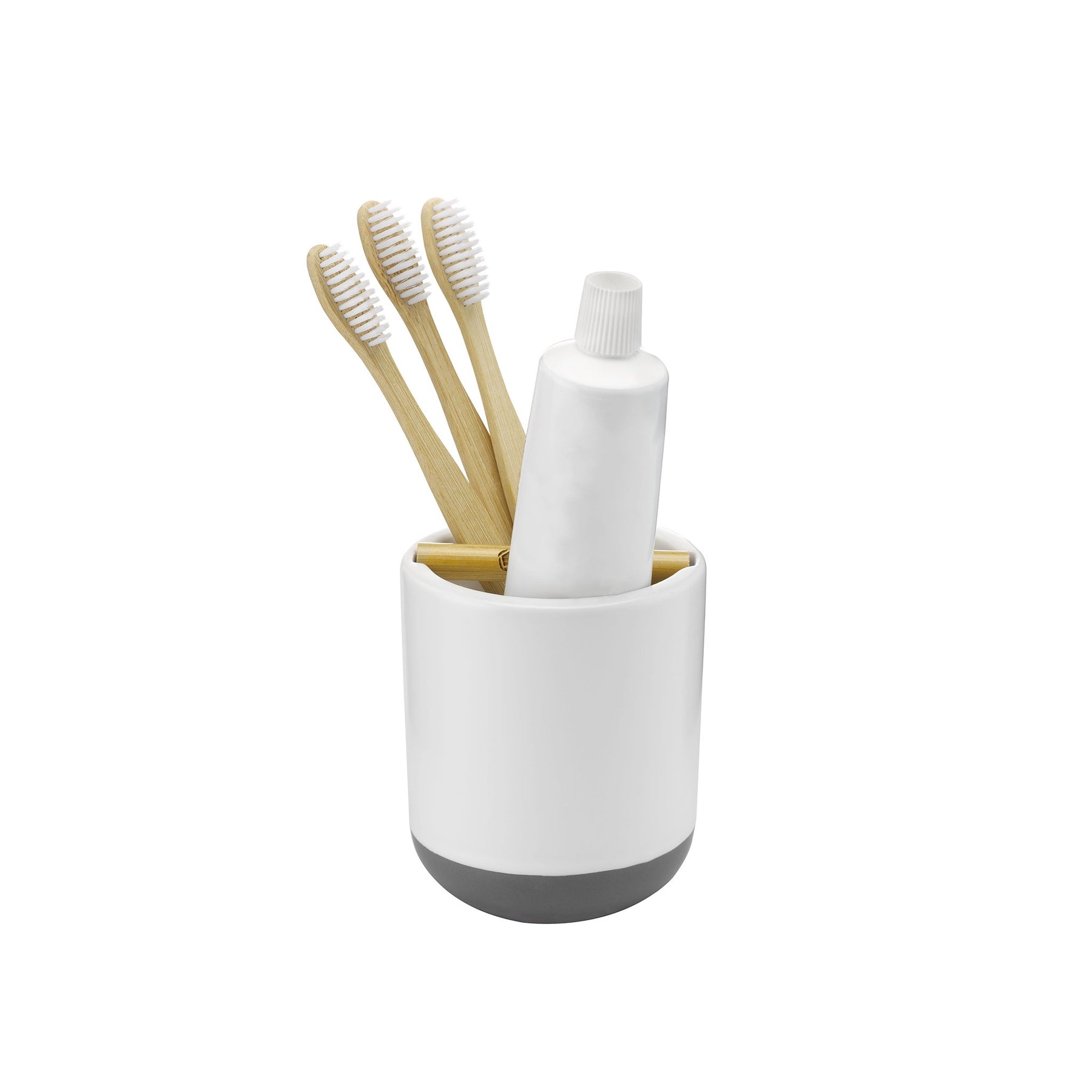 Full Circle Keep It Clean Toothbrush Holder - White