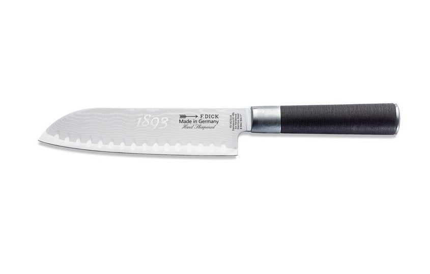 F.Dick 1893 Series Santoku, Kullenschliff, 18cm, G/B