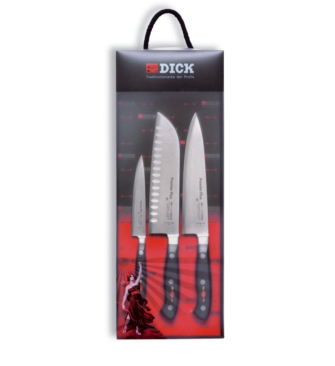 F.Dick Premier Eurasia Gift Set Forged Knife Set, 3pcs