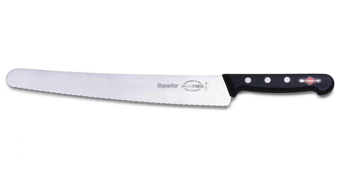 F.Dick ErgoGrip Dough Knife, 25cm, Black, C&C/P