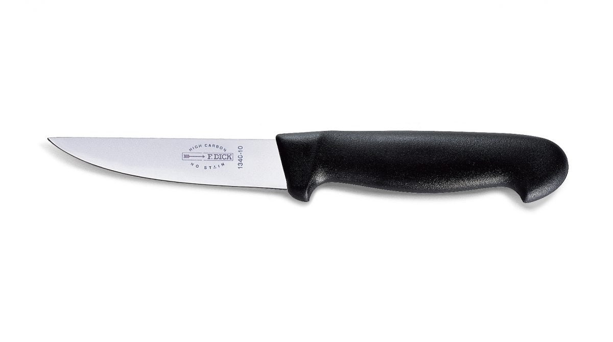 F.Dick ErgoGrip Poultry Knife, 10cm, Black, S-S/P