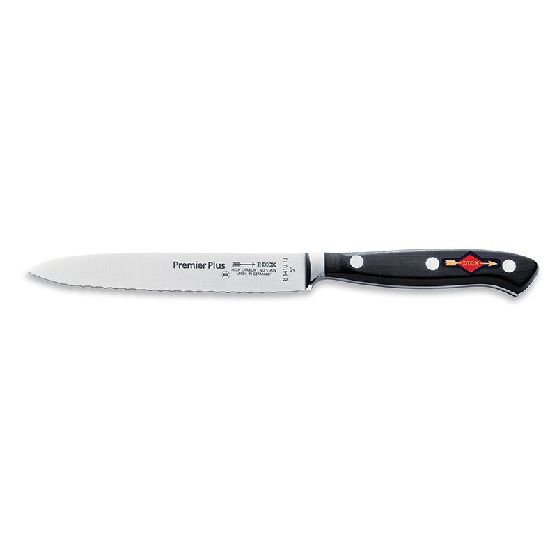F.Dick Premier Plus Utility Knife Serrated Edge Forged, 13cm C&C/P