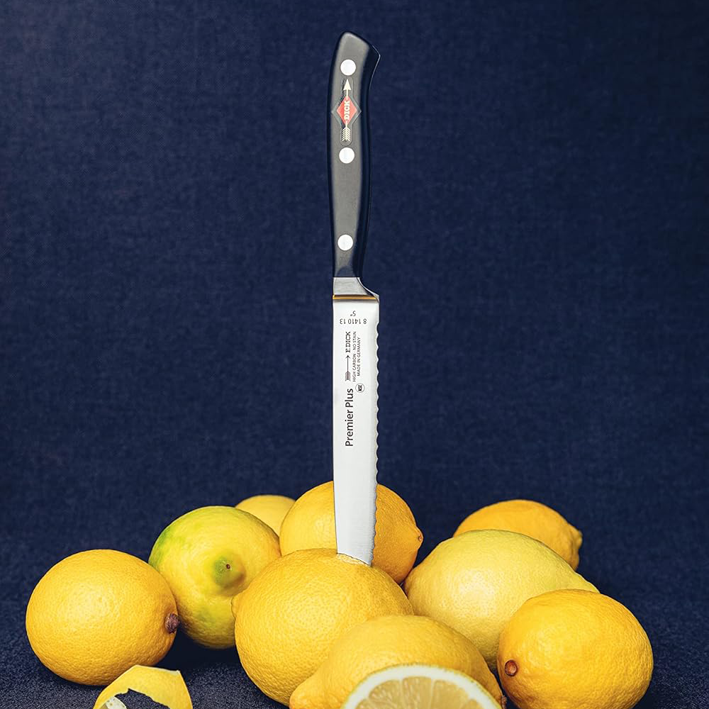 F.Dick Premier Plus Utility Knife Serrated Edge Forged, 13cm C&C/P