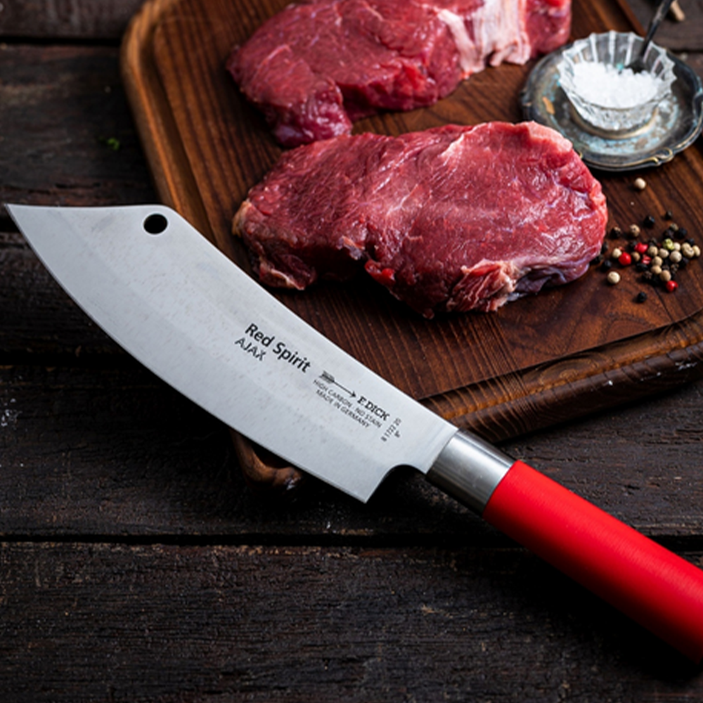F.Dick Red Spirit AJAX Chef's Knife, 20cm, C&C/P