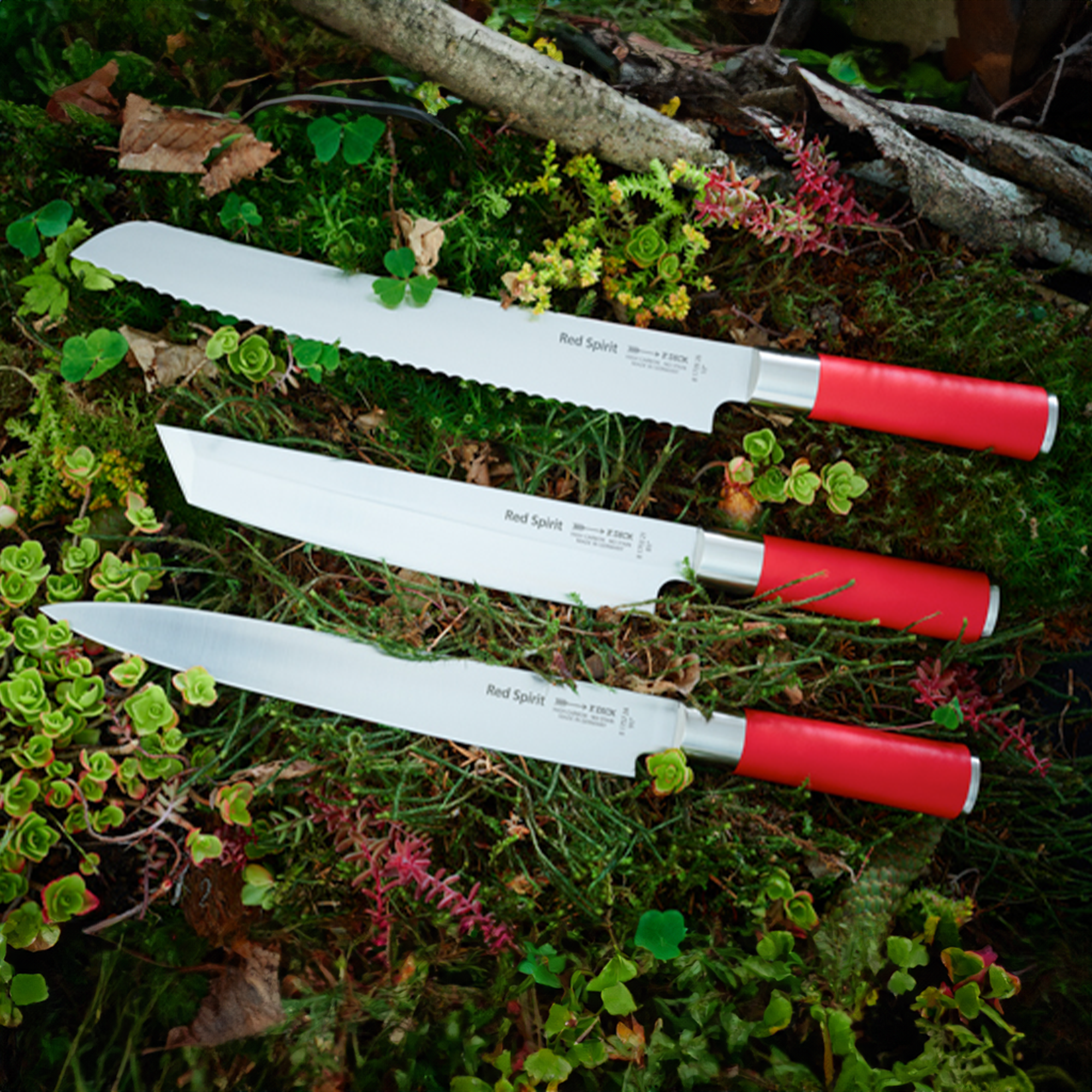 F.Dick Red Spirit Bread Knife, Serrated Edge, 26cm, C&C/P