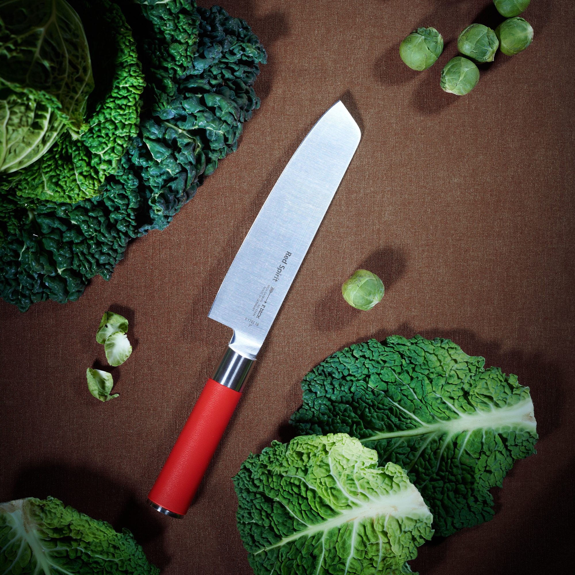 F.Dick Red Spirit Usuba Vegetable Knife, 18cm, C&C/P