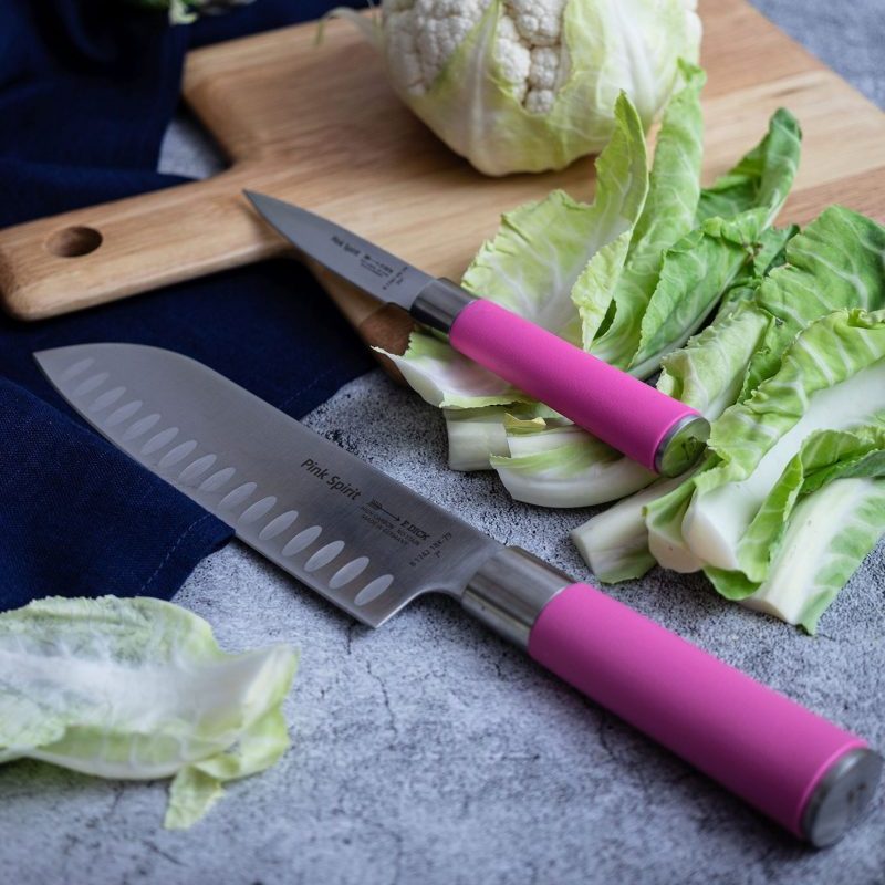 F.Dick Pink Spirit Knife Set, 2pc C&amp;C/P