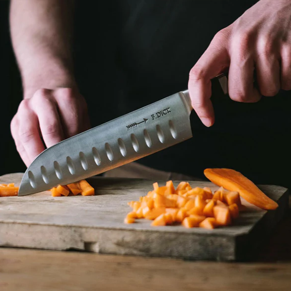 F.Dick 1905 Series Santoku Kullenschliff, 18cm, C&C/P