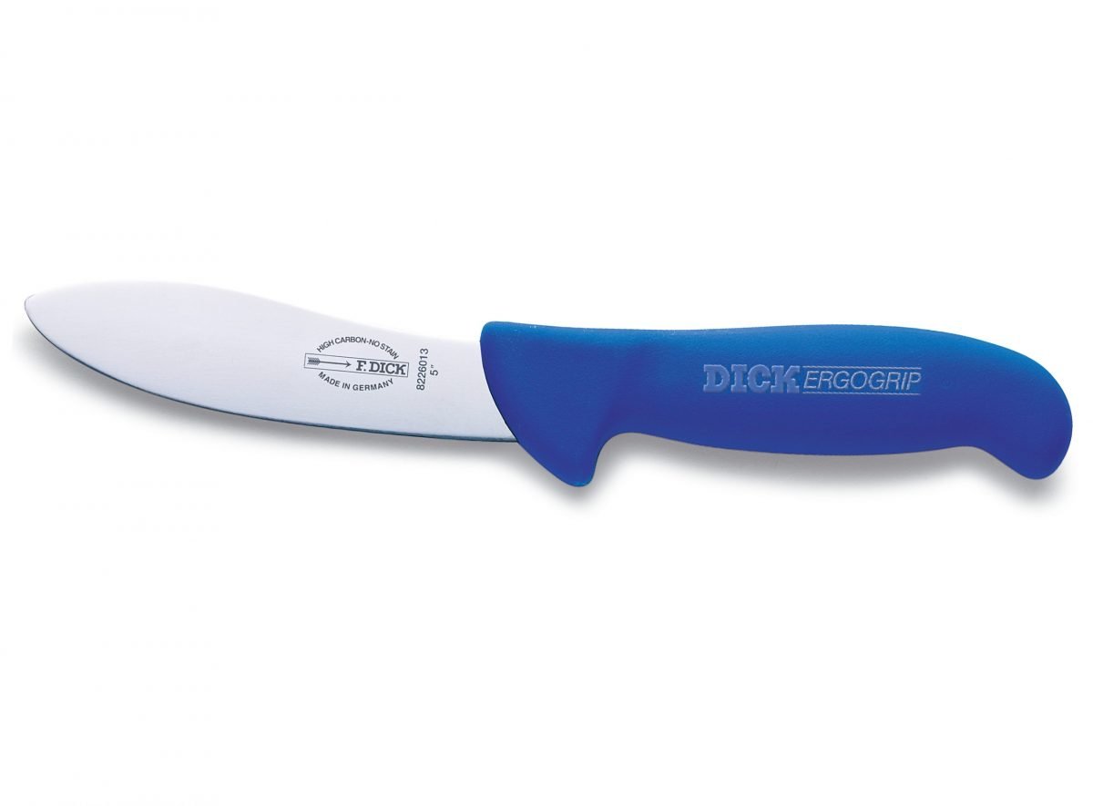F.Dick ErgoGrip Sheep Skinning Knife, 13cm, Blue, B/P
