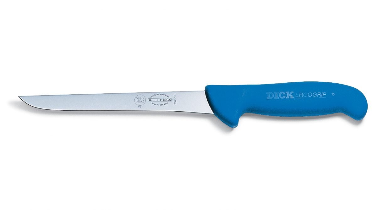 F.Dick ErgoGrip Boning Knife, Narrow Blade, 18cm, S-S/P