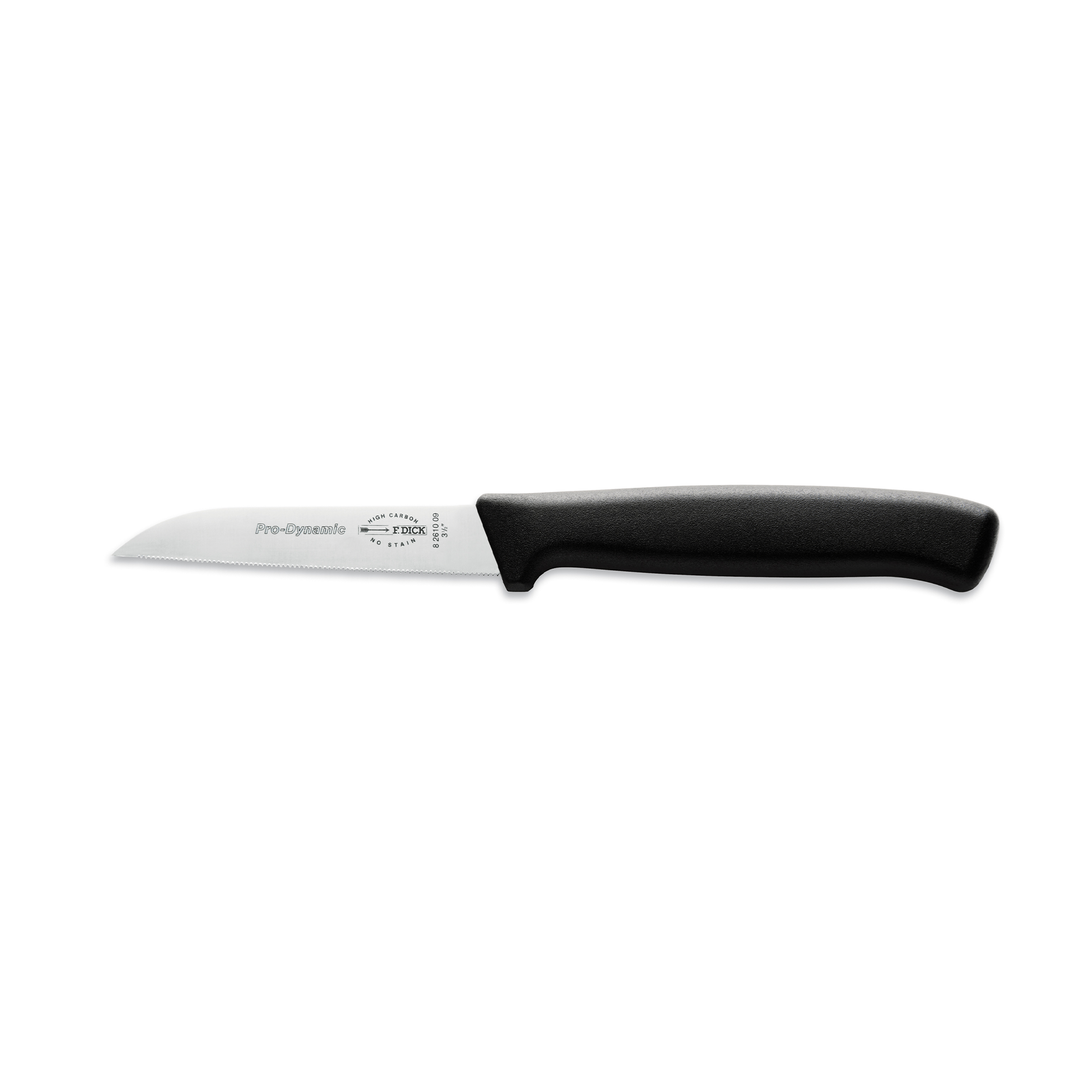 F.Dick Pro-Dynamic Kitchen Knife, Serrated Edge, 9cm, B/P