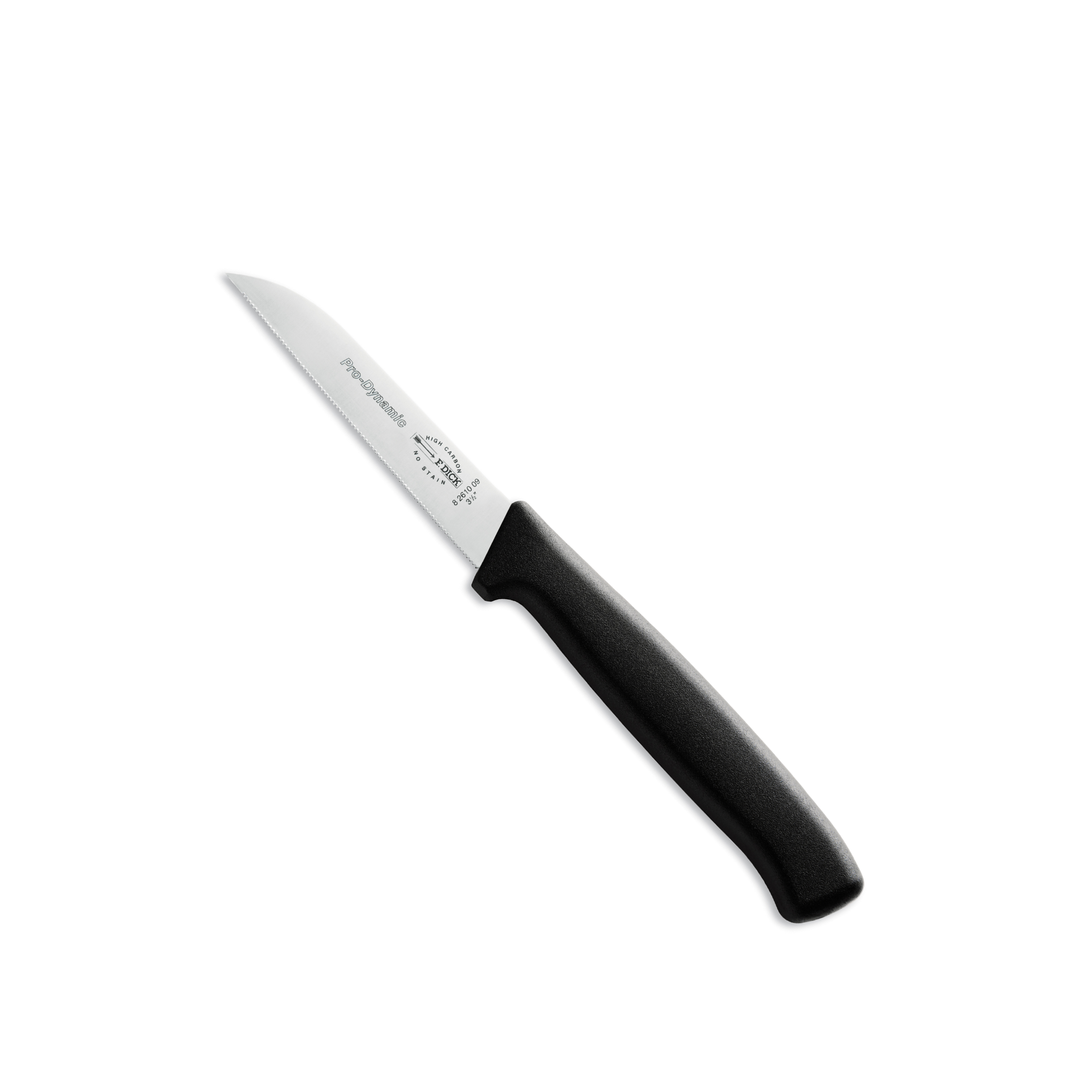 F.Dick Pro-Dynamic Kitchen Knife, Serrated Edge, 9cm, B/P
