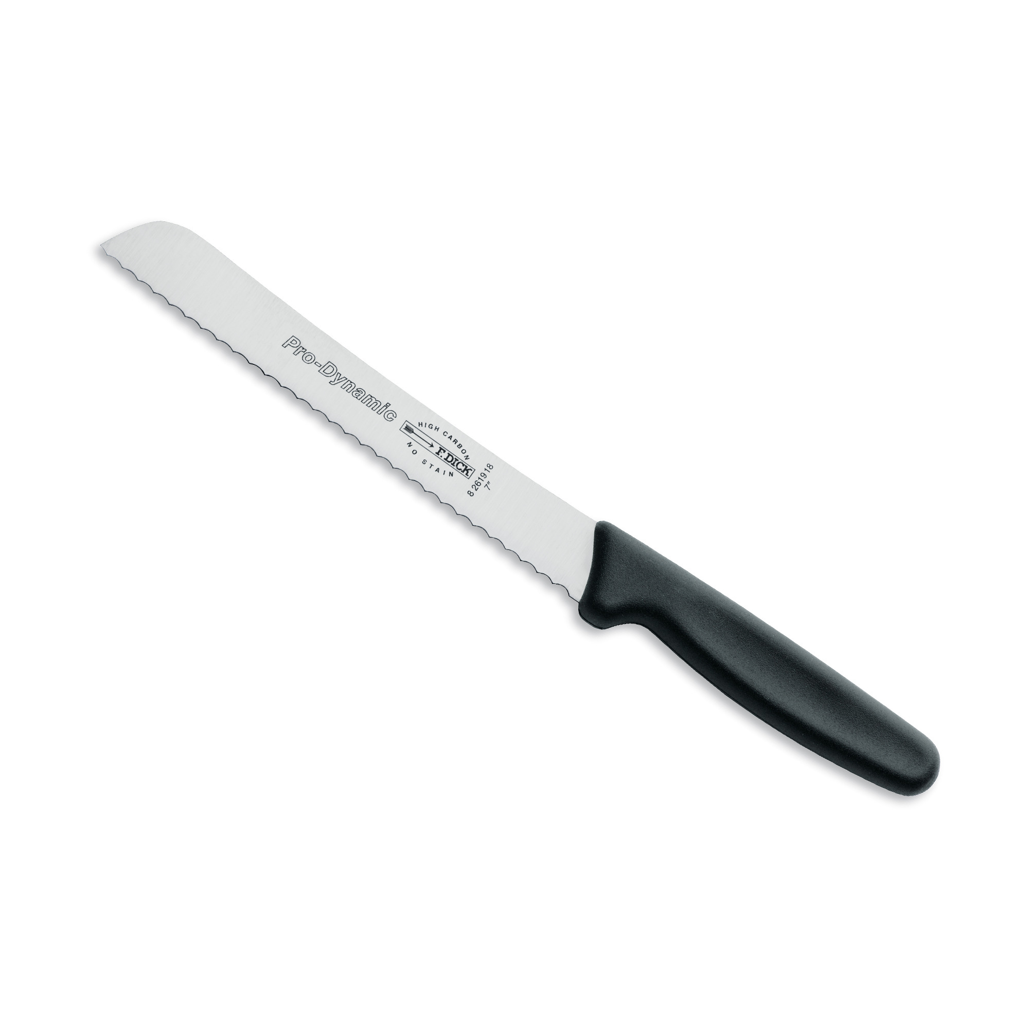 F.Dick Pro-Dynamic Bread Knife, Serrated Edge, 18cm, B/P