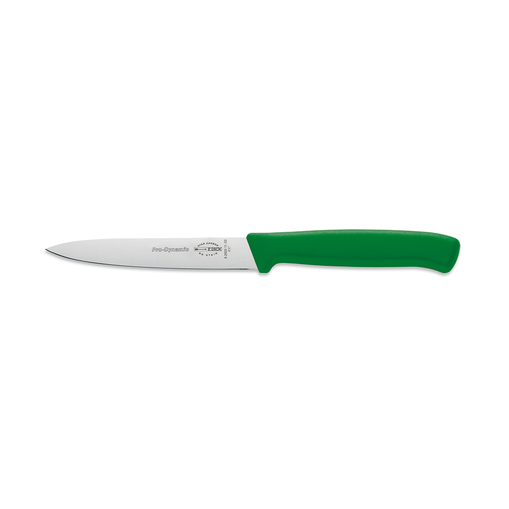 F.Dick Pro-Dynamic Paring Knife, 11cm, Green, B/P
