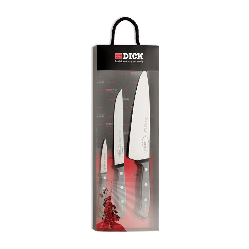 F.Dick Superior Gift Set Stamped Knife Set, 3pcs
