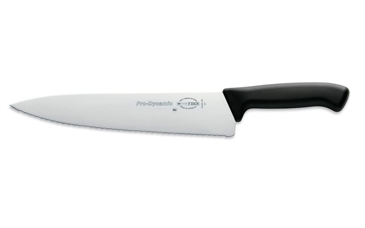 F.Dick Pro-Dynamic Chef's Knife, Serrated Edge, 26cm, C&C/P