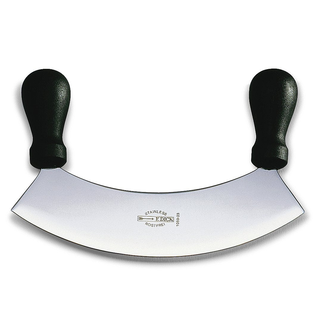 F.Dick Tools for Chefs Mincing Knife, Single Blade, 23cm, B/P