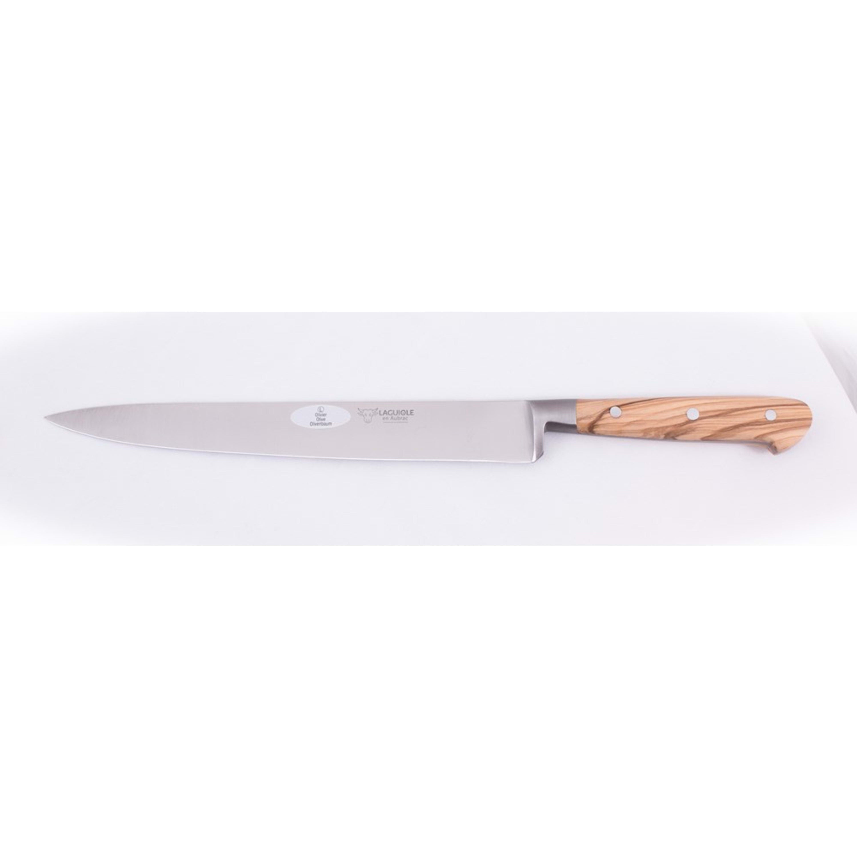 Laguiole en Aubrac Filleting Knife 20cm - Olive Wood